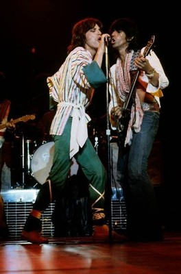 Keith RICHARDS Mick JAGGER ROLLING STONES Mick Jagger & Keith Rich- Old Photo