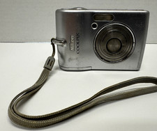 Nikon Coolpix L12, 7.1MP Digital Camera ISO 1600 max, Silver Tested  Working EX