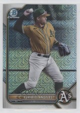 2022 Bowman Chrome Prospects Mega Box Mojo Refractor Euribiel Angeles 6u5