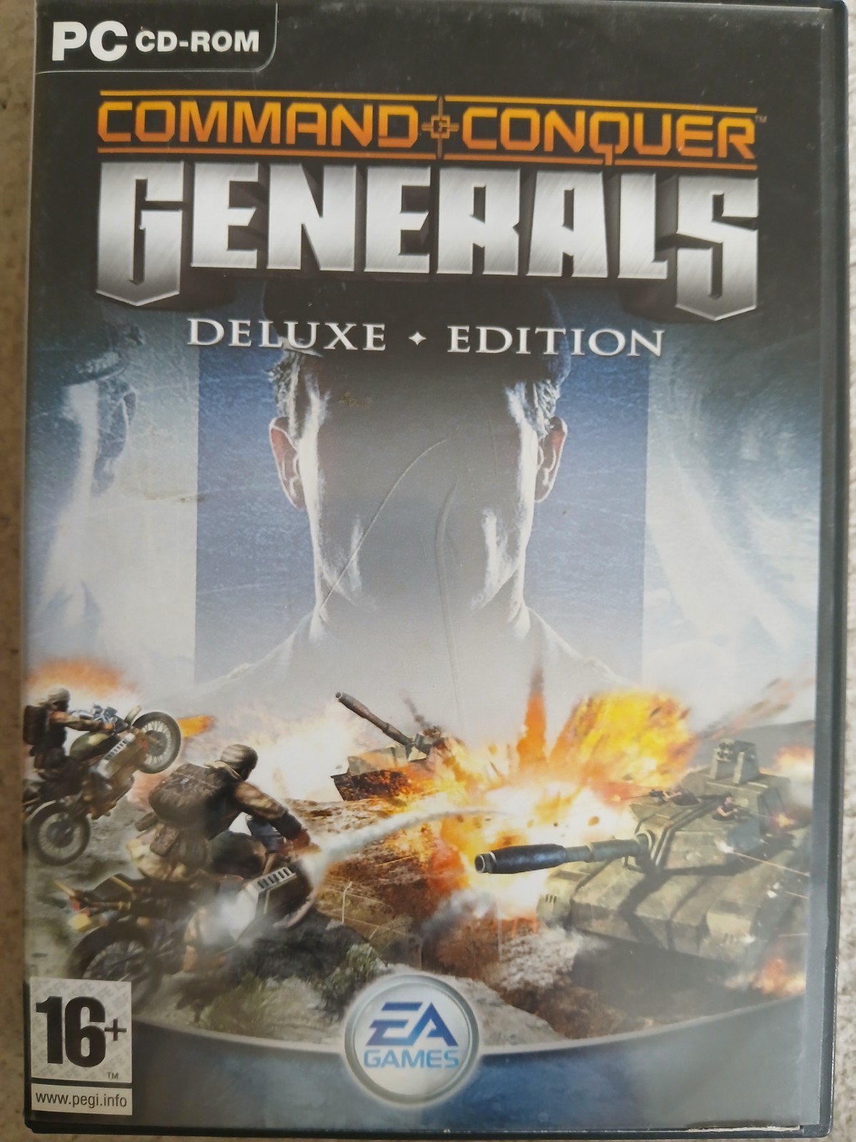 Command and Conquer Generals Deluxe Edition (PC CD)