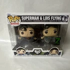 Funko Pop! Movies Vinyl: DC Superman & Lois Flying 2-Pack Zavvi Exclusive