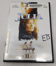 Julia DVD, 1977 w/ Insert Jane Fonda, Vanessa Redgrave RARE OOP Ex Library