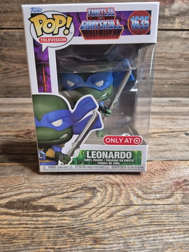 Funko POP : LEONARDO (Eternia Armor) #1635 Turtles of Grayskull Target Exclusive