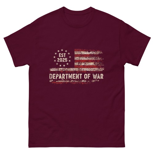 Department of War Established 2025 Re-Established T-Shirt - Picture 2 of 14