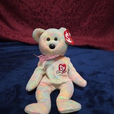 TY Beanie Baby - CELEBRATE - the 15 Year Anniversary Bear- With Tags