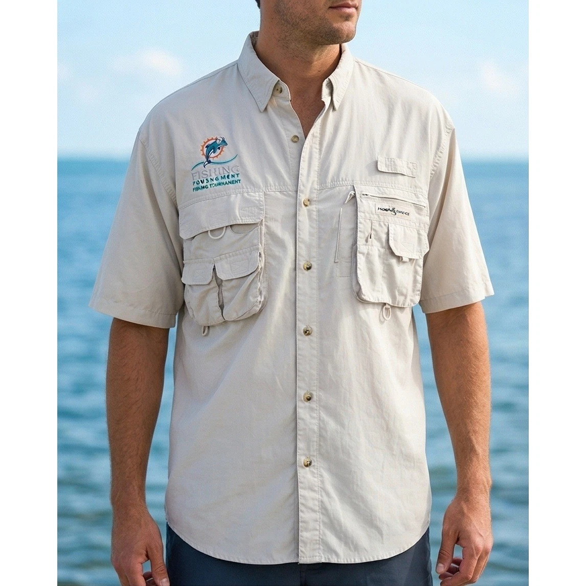 Hook & Tackle Casual Button-Down Shirts for Men for sale | eBay