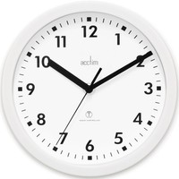 Acctim 74662 Nardo 20cm Radio Controlled White Wall Clock 20x20,