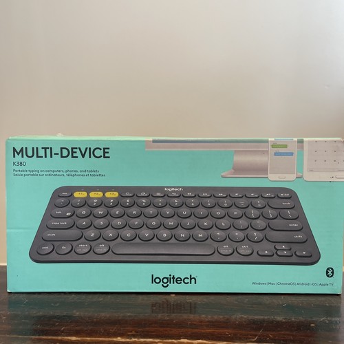 Logitech K380 Universal Multi-Device Portable Bluetooth Keyboard Factory Sealed - 第 1/2 張圖片