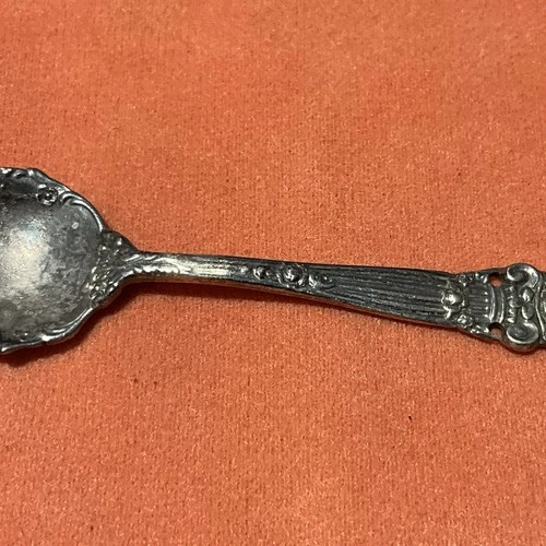 Georgian by Towle Sterling Silver SALT  Spoon 2 1/4" UNCLEANED FREE SH
