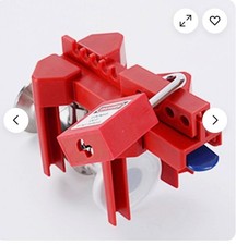 Industrial Ball Valve Lockout Gate Valve Lock Water Valve Open Isolation