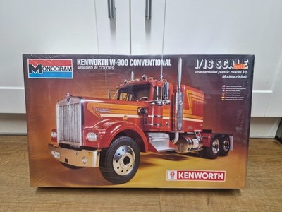 Monogram 1/16 Scale Kenworth W-900 Conventional Lorry Cab Box Sealed Complete