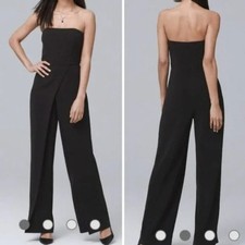 White House Black Market Strapless Jumpsuit