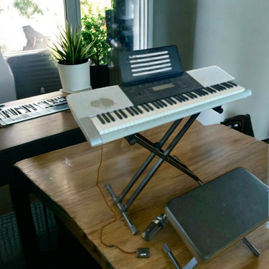 Casio WK‑220 76‑Key Touch‑Response Keyboard &ndash; Fully 