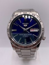Seiko 5 Automatic Blue Dial Stainless Steel Men’s Watch SNKD99K1 RRP £199