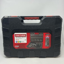 Craftsman 165-pc Mechanics Tool Set W Case Blackred Sae Metric
