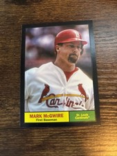 2024 Topps Archives - 1961 Topps Mark McGwire #64 Black Foilboard