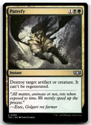 Putrefy #300 (NM) Tarkir Dragonstorm TDC Magic MTG