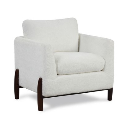Lifestyle Solutions Venice Lounge Chair, Off-White