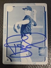 2015 Bowman Draft #26 Ryan McMahon Prospects IP Auto Cyan Printing Plate #1/1