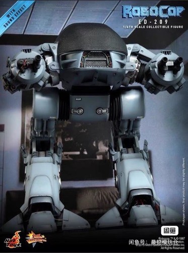 Hot Toys MMS204 RoboCop ED-209 Sound Effect 2014 14'' Action Figure