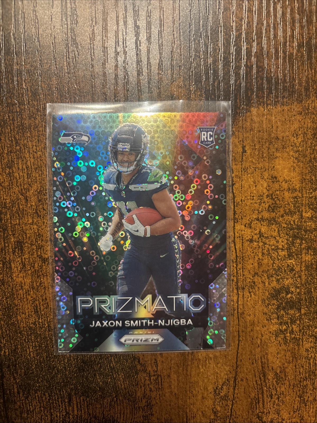 2023 Panini Prizm - Prizmatic Jaxon Smith-Njigba #1 No Huddle Prizm (RC)