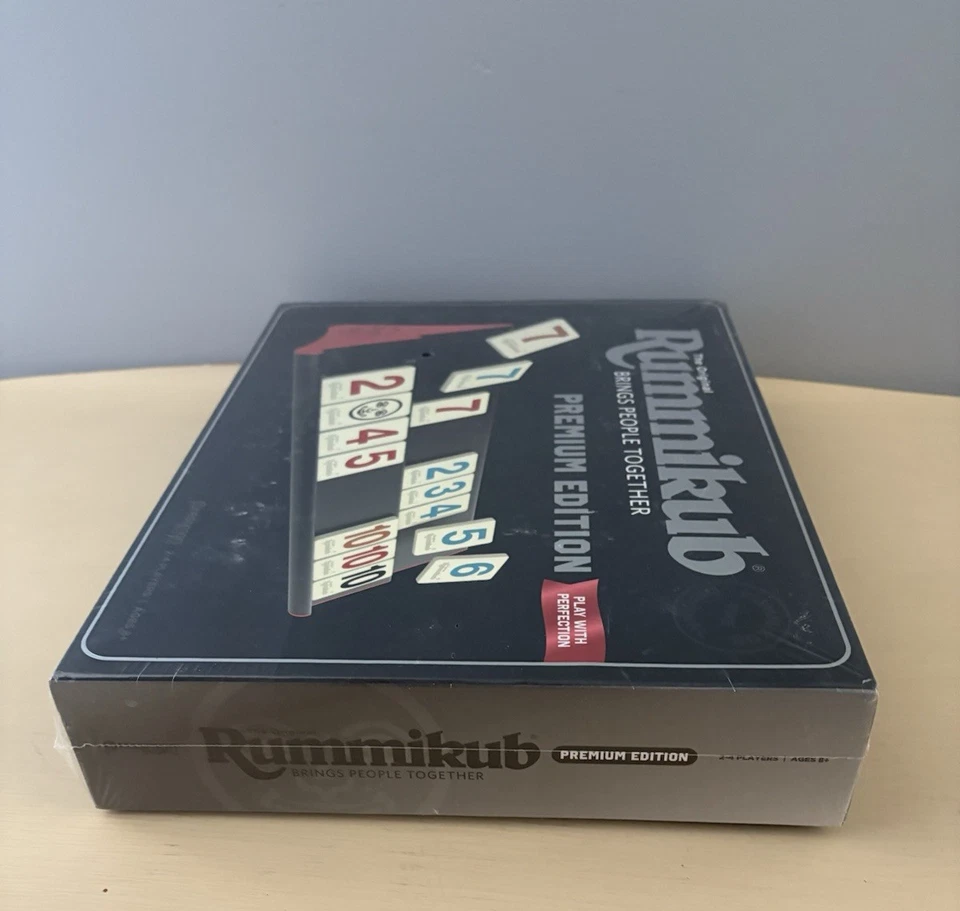 The Original Rummikub Premium Edition Pressman Ages 8+ Sealed 4 Players - Image 4 of 4