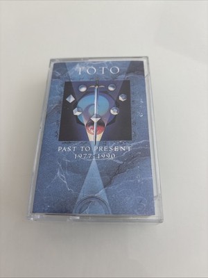 TOTO - Past To Present 1977-1990 Greatest Hits Cassette Tape Paper Label Tested!