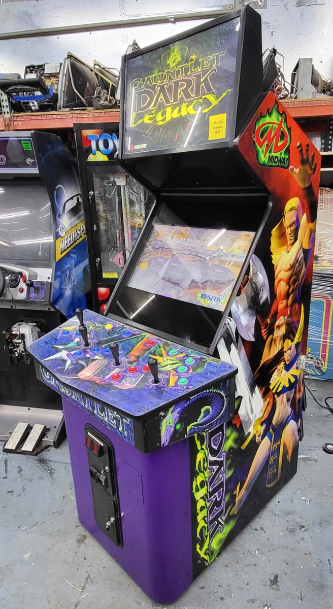 Gauntlet Dark Legacy Full Size Classic 1-4 Player Arcade Video