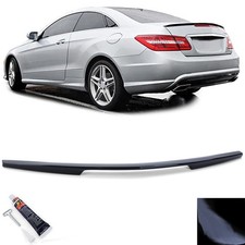 Heckspoiler Lippe Sport Schwarz mit ABE für Mercedes E Klasse C207 Coupe 09-16 Heckspoiler Lippe Sport Schwarz mit ABE für Mercedes E Klasse C207 Coupe 09-16
