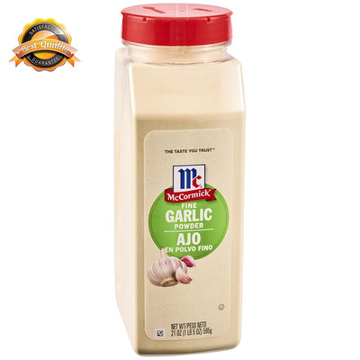 Garlic Powder Fine Ground 21oz Seasoning Spice Kitchen Cooking Bulk