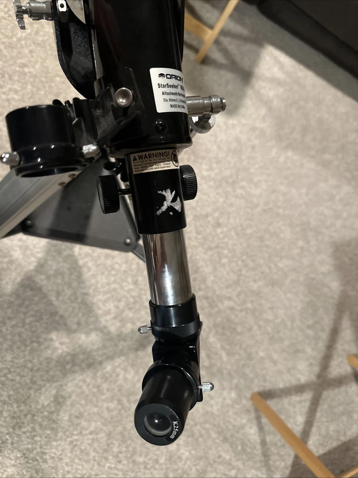 Orion Star seeker 60 AZ altazlmuth Refractor Telescope  - Image 2 of 4