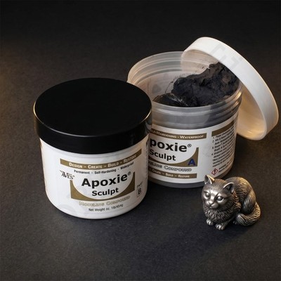 Aves Apoxie Sculpt 454g (1lb) Black Epoxy Modelliermasse - 24 Tracked