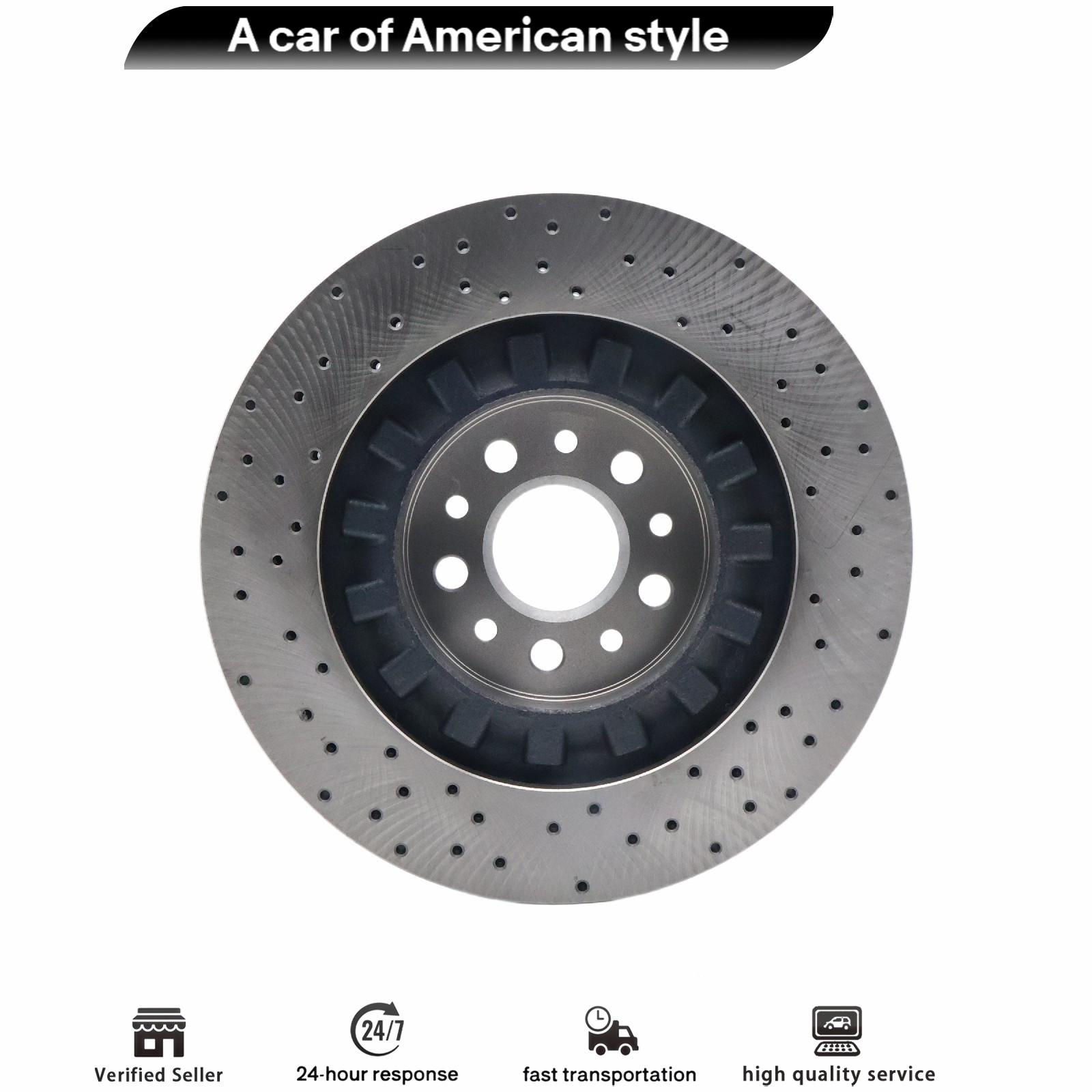 Maserati Ghibli S 2014 Front Brake discs Pair P/N 670030935