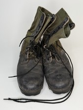 Genuine Men&rsquo;s Vintage Vietnam War US Army Jungle Boots Size 10 R