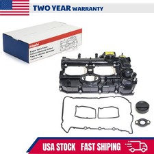 Valve Cover w/ Gasket & Oil Cap for 12-18 BMW...