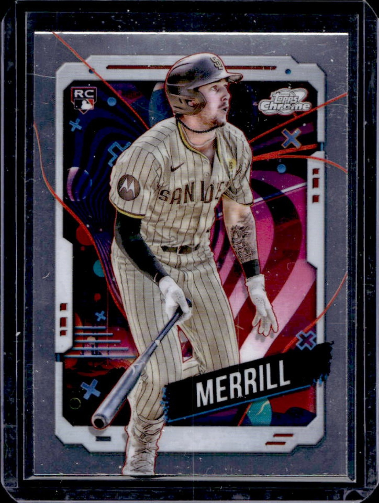 2024 Topps Cosmic Chrome Jackson Merrill RC Rookie #194 Padres