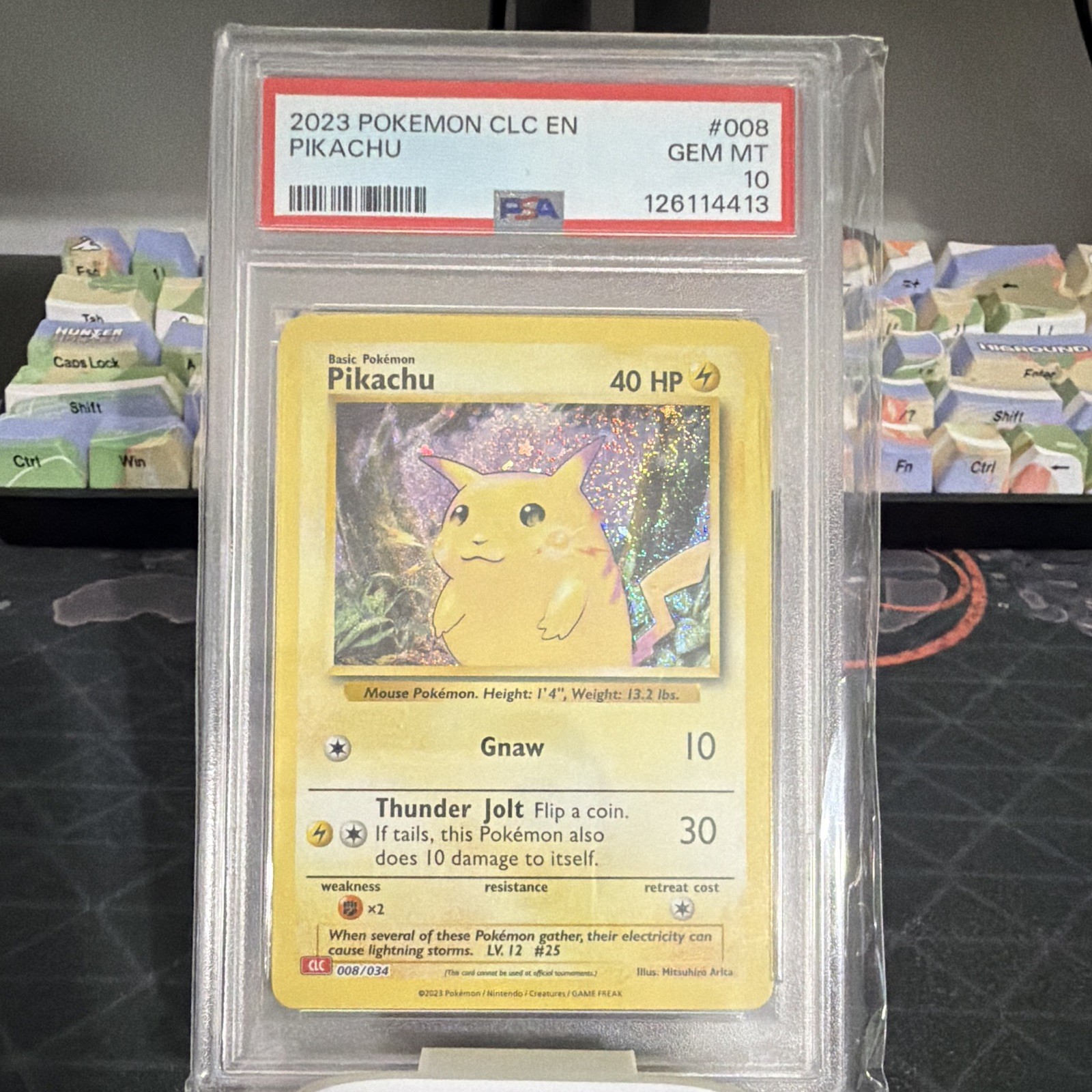 Pokemon 2023 Trading Card Game Classic Pikachu 008/034 Holo PSA 10 EN