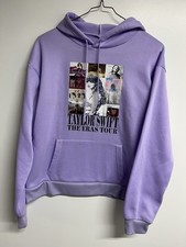 Taylor Swift the Eras Tour Sweatshirt Size Large Light Purple