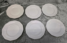 Rosenthal Maria Weiss Classic Rose Kuchenteller 6 Stück Teller ca. 19,5 cm