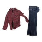 Vintage Ken Doll Going Hunting #1409 Shirt Jeans - 1960's