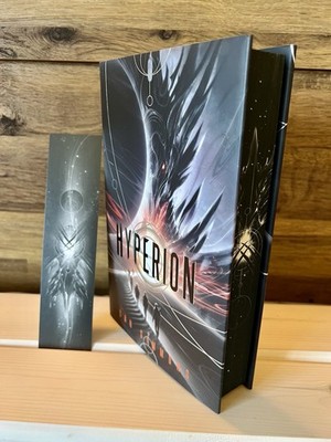 The Broken Binding Hyperion 1st printing by Dan Simmons With An Alternative DJ