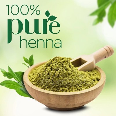 100% Pure Henna Powder for Hair Colour (Mehandi) | for Hair, Hands (100gm)