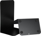 2pcsMetal Book Ends Decorative Bookends for Shelves Black