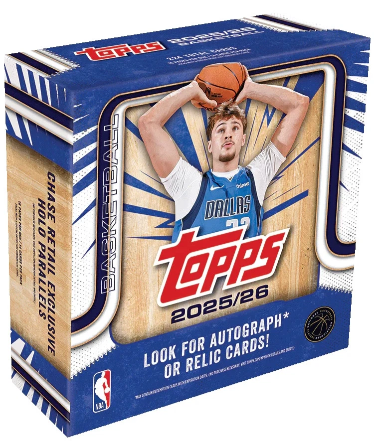 2025-26 Topps NBA Flagship Basketball Mega Box Factory Sealed (224