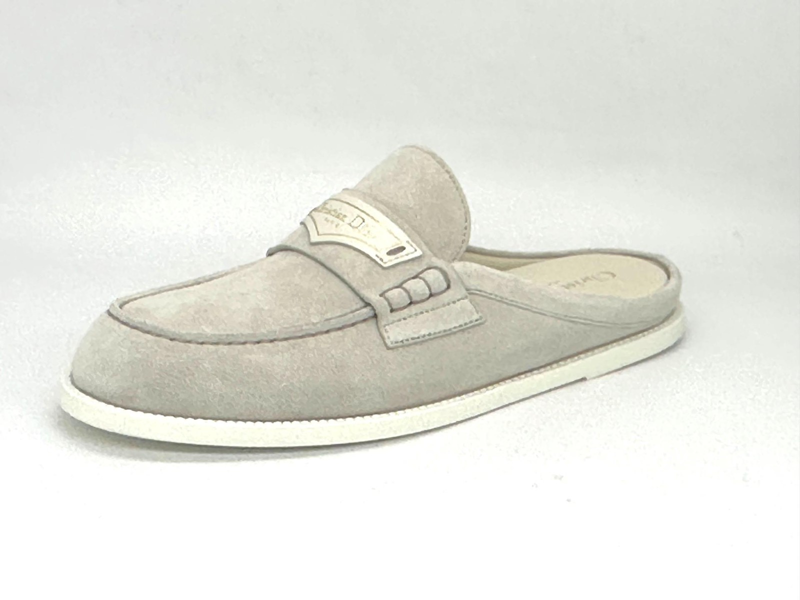 DIOR BOY Suede Flat Mule Sandals Slides Loafers Shoes $1000 thumbnail 7