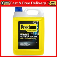 Ready-to-Use 5L Winter Windscreen Washer Fluid - Maximum Visibility Formula 2.60 per litre