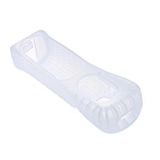 White Silicone Case Cover For Nintendo Wii Remote Controller With Motion Plus