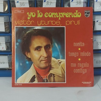 Victor Yturbe Piruli Yo Lo Comprendo Nenita Philips EP 45 Vinyl Mexico Bolero