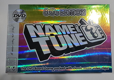 Imagination Games, Name That Tune DVD Board Game - 80's Edition   New &Sealed