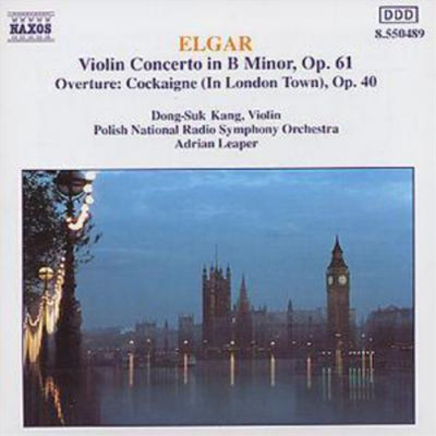 Otto Nopp Elgar - Violin Concerto in B Minor/ Overture: Cockaig (CD) (US IMPORT)